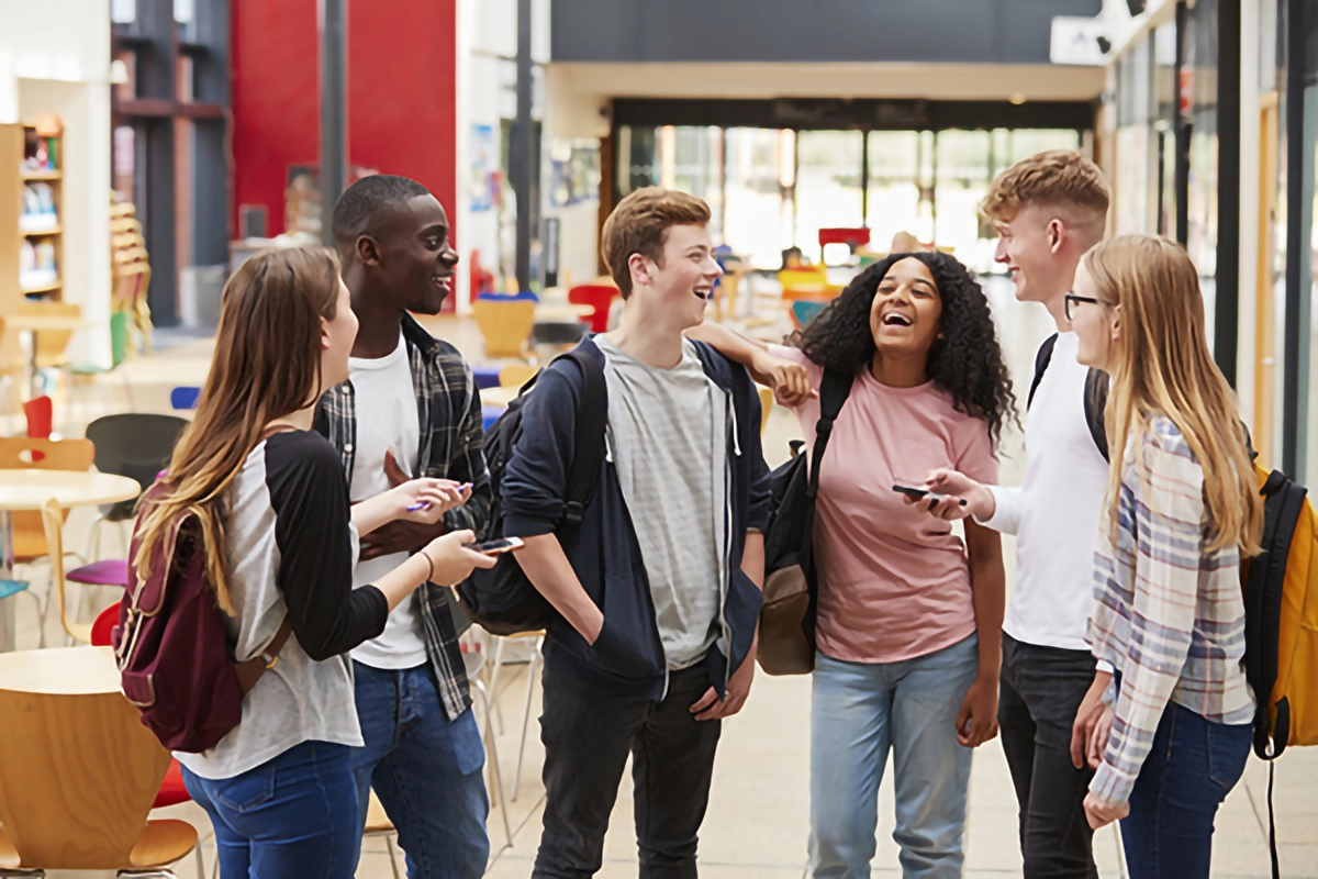 Image of Young People in a group